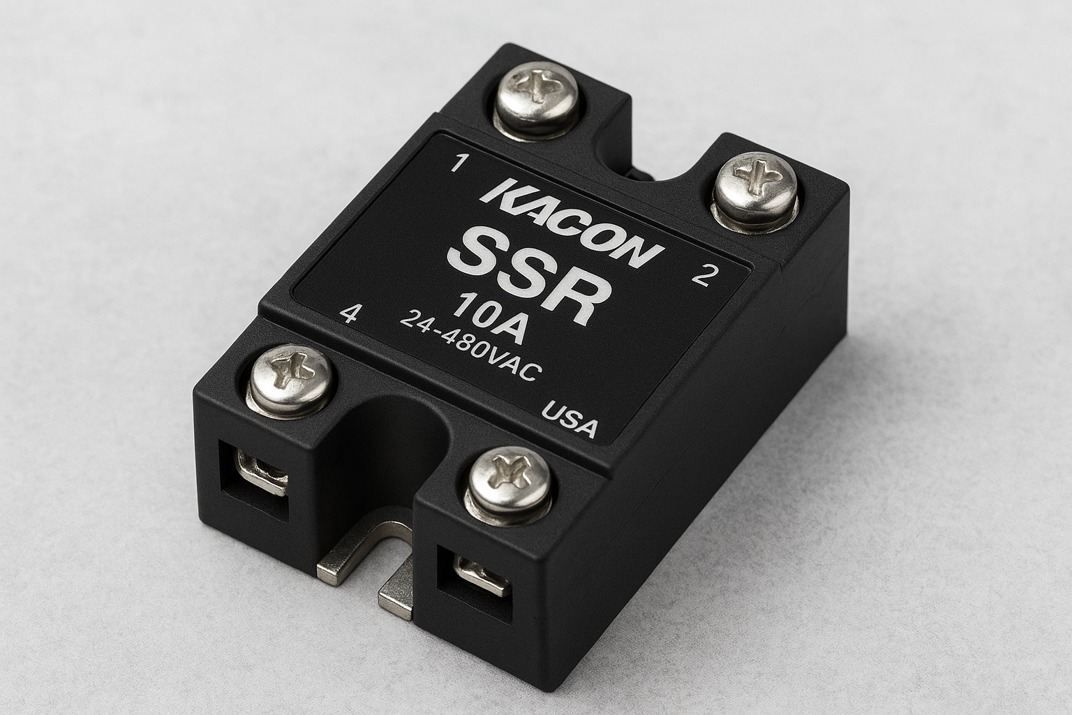 رله SSR تکفاز 10 آمپر (DC to AC) کاکن KACON KMSR-DS0104