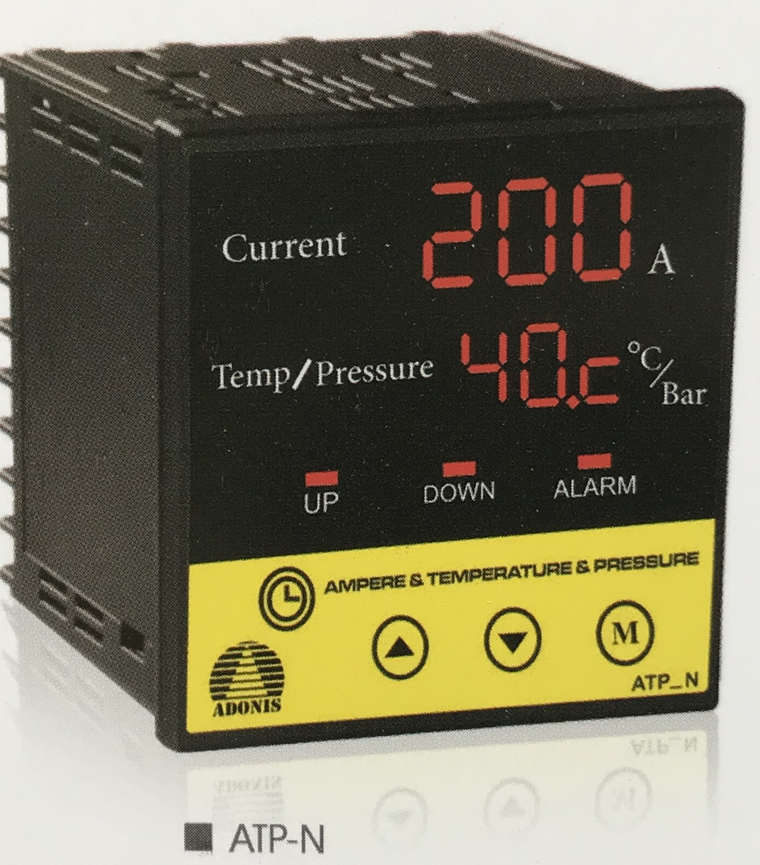 کنترلر سنگ شکن یا هیدرو کون آدنیس (جریان و دما)مدل ATP-N به ابعاد 110*96*96 mm و تغذیه 220V/AC 50-60HZ