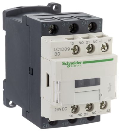 کنتاکتور اشنایدر D9 /24V-DC