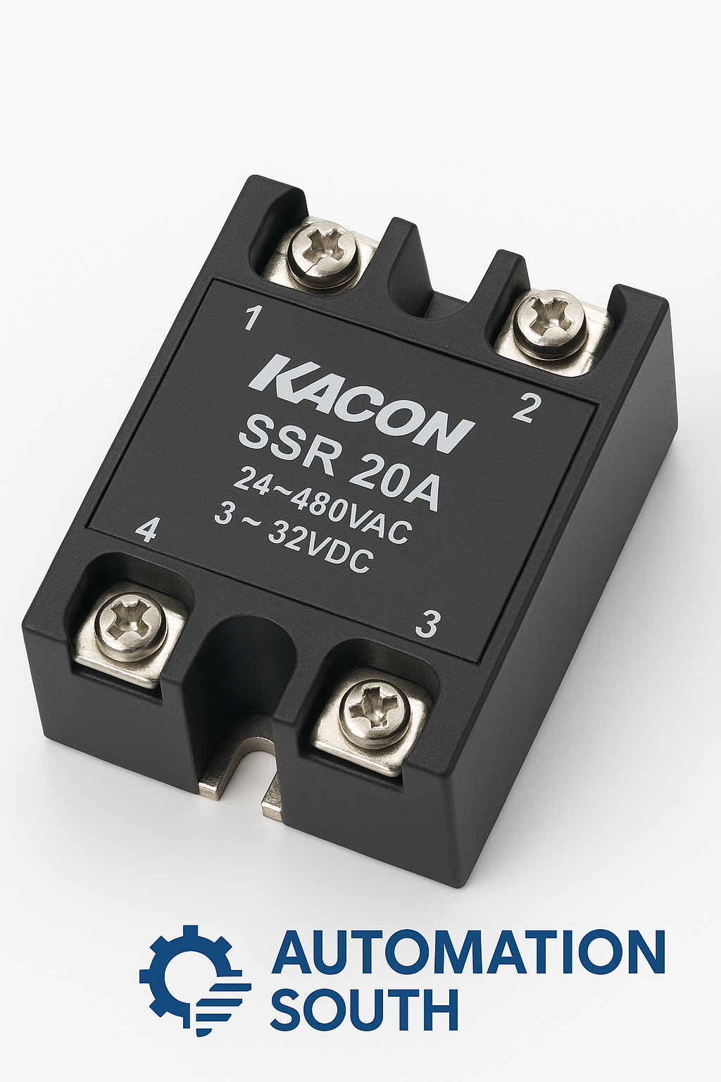 رله SSR تکفاز 20 آمپر (DC to AC) کاکن KACON KMSR-DS0104
