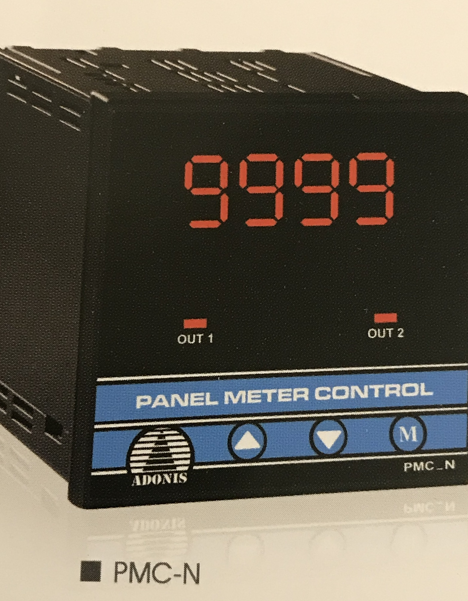 دورسنج (Tachometer)یا RPM METERdh یا پالس متر میکروپروسسوری  مدل RPM-N سایز96*96 دارای یک رله خروجی