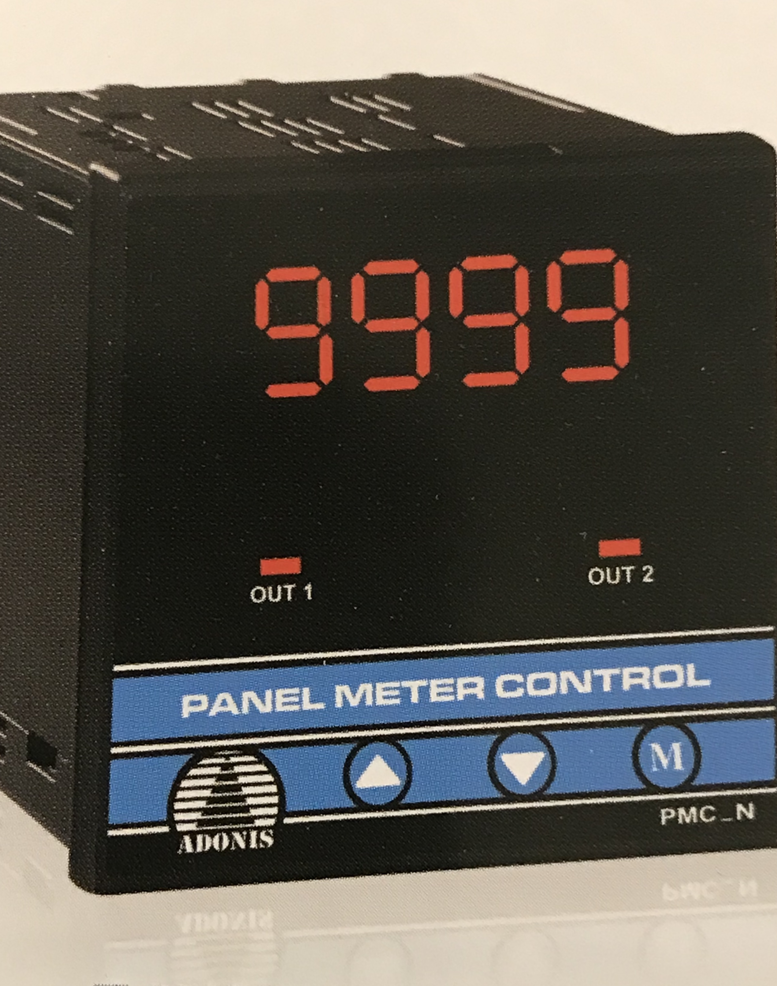 پانل متر دور، سرعت ، فشار دو رله (Panel Meter)میکروپروسسوری آدنیس اتصال انواع وردی ها مدل PMC-N سایز 96*96