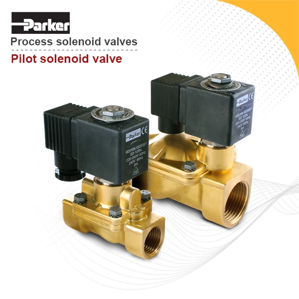 شیر برقی پارکر سایز 1/2 اینچ نرمال بسته NC - (2/2 Way Parker )